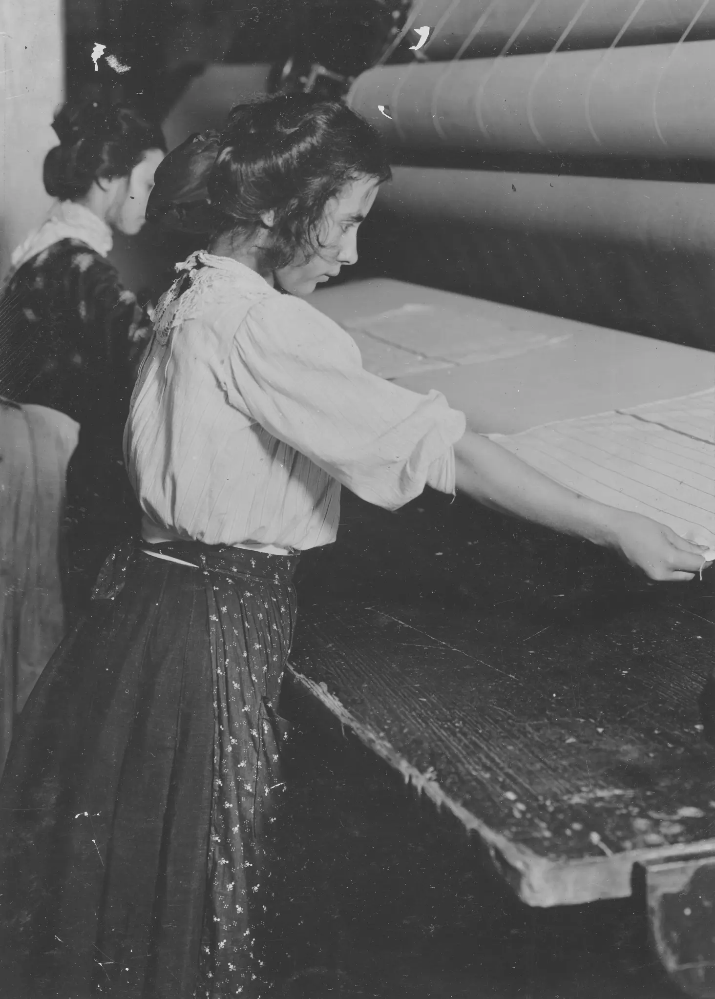 Foto einer Arbeiterin.